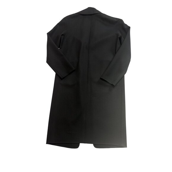 Alexander Wang Stretch Wool Unstructured Coat in Black - Picture 5 of 8